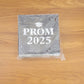 Prom 2025 party napkins shown in event party setting