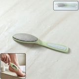 Dual sided pedicure foot file with ergonomic handle for effective foot care
