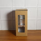 Modern container-inspired desk organizer for stationery and makeup