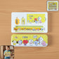 Complete kids stationery kit with metal pencil box and essential accessories