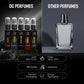 Close-up of elegant packaging for OG Beauty men's luxury perfume combo