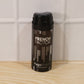 French Factor Black deodorant spray for men, compact design