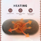Rechargeable heating belt providing abdominal and lumbar support