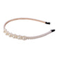 Trendy pearl hairband accessory for women