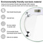 Digital personal body weight scale overview with slim design