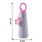 Size comparison showing compact 450ML portable water bottle