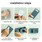 Minimalist wall mounted mobile storage holder in room