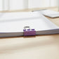 Close up of office stationery clips and pins for document organisation