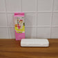 Lifestyle image showing pixel art desk pen holder in home office setting