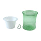 Decorative bamboo-style plastic flower pot
