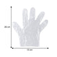 Plastic gloves for cleaning or food prep
