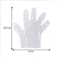 Plastic gloves in a pack, suitable for restaurants and food prep