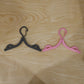 Bright colored foldable hanger designed for organizing wardrobe efficiently