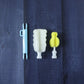 Reusable bottle washing brush for household cleaning