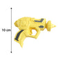 Size chart for flying disc launcher toy, easy to understand