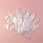 Disposable clear gloves suitable for cleaning and food tasks