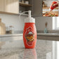 Small plastic squeeze sauce bottle for ketchup and mayonnaise