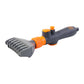 High-pressure water spray nozzle for efficient filter cleaning