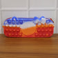 Stress relief silicone pop it pencil pouch for children