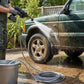 High-pressure water jet washer spray gun for car and garden use