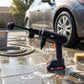 Rechargeable spray gun with high-pressure adjustable nozzle for car wash