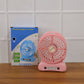 Portable fan providing cooling comfort in a home setting