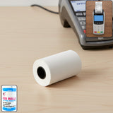 Thermal label roll designed for POS machine printing