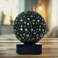 LED projection night lamp showing star pattern glowing softly