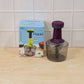 Push Chopper in use chopping vegetables quickly and easily