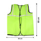 Size chart for the reflective safety jacket to ensure a perfect fit.