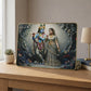 Radha Krishna Wall Frame – Elegant Spiritual Home Decor