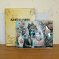 Detailed Radha Krishna wall art in wooden frame suitable for sacred spaces