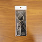 Radhe Krishna metal keychain for spiritual protection