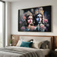 Religious Radha Krishna wall hanging frame