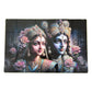 Decorative Radha Krishna wall frame for home and temple