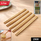 Lightweight bamboo dining chopsticks for sushi and ramen meals