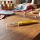 Craft seam ripper tool with safety cap