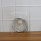In-use high-speed LAN Ethernet cable connecting devices in office
