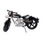 Stylish metal bullet bike miniature toy perfect for desk décor