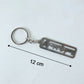 Krishna bhakti keychain design as a spiritual key organizer