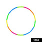 Adjustable Hula Hoop showing individual pieces for custom sizing.