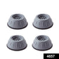 Set of four anti vibration pads for washing machines and dryers