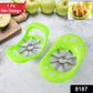 Packaging for the Quickslice apple cutter, showing product details.
