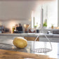 Detail image of stainless steel potato masher blade and handle