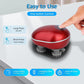 Portable head massager in hand for stress relief