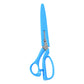 Carbo Titanium fabric scissors making a precise cut through tough denim material.
