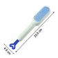 Diagram showing the dimensions of the Self-Cleaning Hairbrush, 23 cm in length