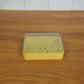 Travel friendly plastic soap case with protective lid