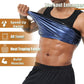 Back view of men’s neoprene sweat shaper tank top