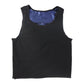 Close-up detail of sweat shaper vest fabric